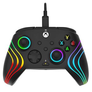 دسته بازی ایکس باکس pdp مدل afterglow wave rgb