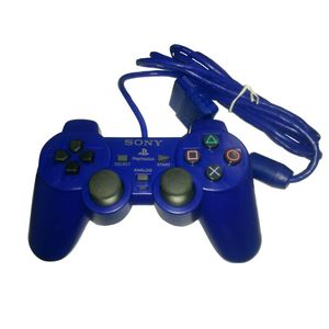 دسته بازی پلی استیشن 2  مدل dark blue كد 007