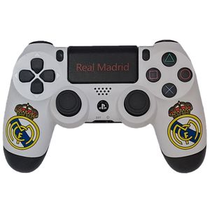 دسته بازی پلی استیشن 4 مدل dualshock4 طرح real madrid