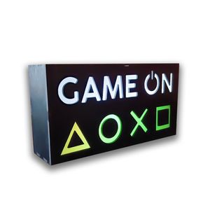 لایت باکس گیمینگ مدل game on
