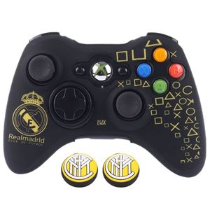 محافظ دسته ایکس باکس ۳۶۰ مدل real madrid x360 20 به همراه روکش آنالوگ