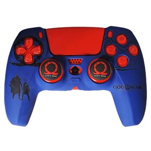 محافظ دسته بازی پلی استیشن 5 مدل god of war ps5250 به همراه روکش آنالوگ