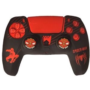 محافظ دسته بازی پلی استیشن 5 مدل spiderman ps5187 به همراه روکش آنالوگ