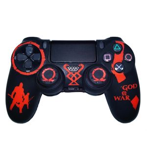 محافظ دسته بازی پلی استیشن ۴ مدل god of war کد nsp06 به همراه روکش آنالوگ