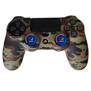محافظ دسته پلی استیشن 4 طرح ارتشی مدل army ps4261 به همراه روکش آنالوگ