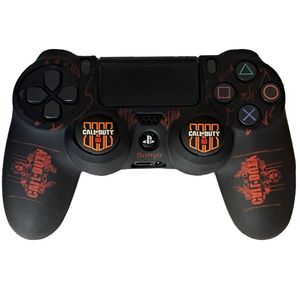 محافظ دسته پلی استیشن 4 مدل call of duty ps4103 به همراه روکش آنالوگ