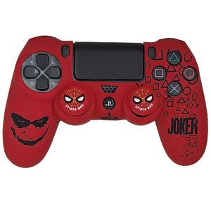 محافظ دسته پلی استیشن 4 مدل joker ps4077 به همراه روکش آنالوگ