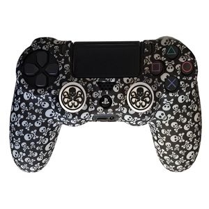 محافظ دسته پلی استیشن 4 مدل skull ps4169 به همراه روکش آنالوگ