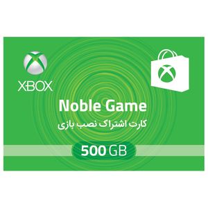 کارت اشتراک نصب بازی نوبل گیم مناسب برای ایکس باکس وان اس 500 گیگابایت