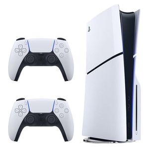 کنسول بازی سونی مدل playstation 5 slim ظرفیت 1 ترابایت ریجن cfi 2116 اروپا به همراه دسته اضافی