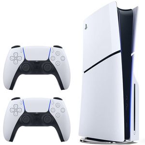 کنسول بازی سونی مدل playstation 5 slim ظرفیت یک ترابایت ریجن 2000 آسیا به همراه دسته اضافی