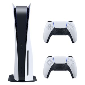 کنسول بازی سونی مدل playstation 5 ظرفیت 825 گیگابایت ریجن 1116 اروپا به همراه دسته اضافی