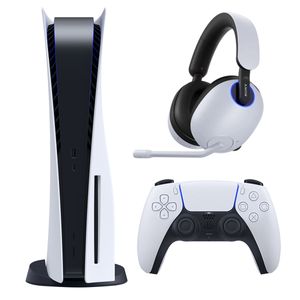 کنسول بازی سونی مدل playstation 5 ظرفیت 825 گیگابایت ریجن 1216 اروپا به همراه هدست