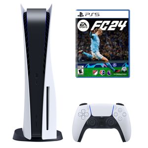 کنسول بازی سونی مدل playstation 5 ظرفیت 825 گیگابایت ریجن 1216a اروپا به همراه بازی ea sports fc 24