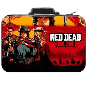 کیف حمل کنسول پلی استیشن 5 فت و پرو مدل red dead online