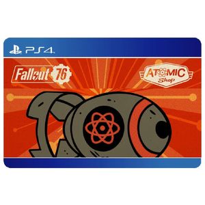 گیفت کارت 1100 اتمی مدل fallout 76 1100 ps
