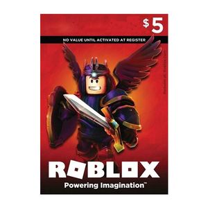گیفت کارت 5 دلاری روبلاکس مدل rlx5