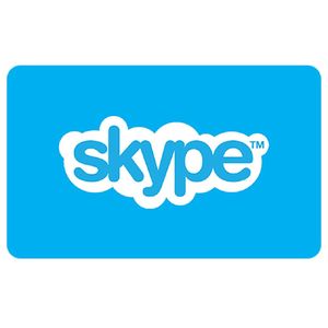 گیفت کارت 50 دلاری اسکایپ مدل skp50