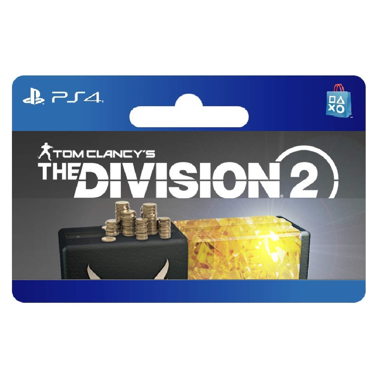 گیفت کارت 6500 اعتباری مدل the division2 6500ps