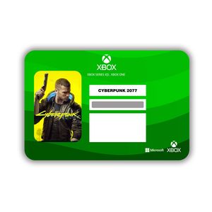 گیفت کارت بدون اعتبار اولیه ایکس باکس مدل xcp2077