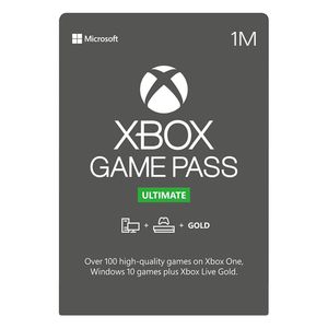 گیفت کارت چهار ماهه ایکس باکس مدل game pass ultimate
