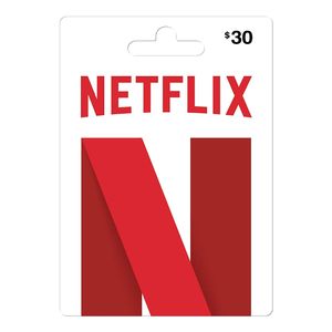 گیفت کارت ۳۰ دلاری نتفلیکس آمریکا کد nfx0030