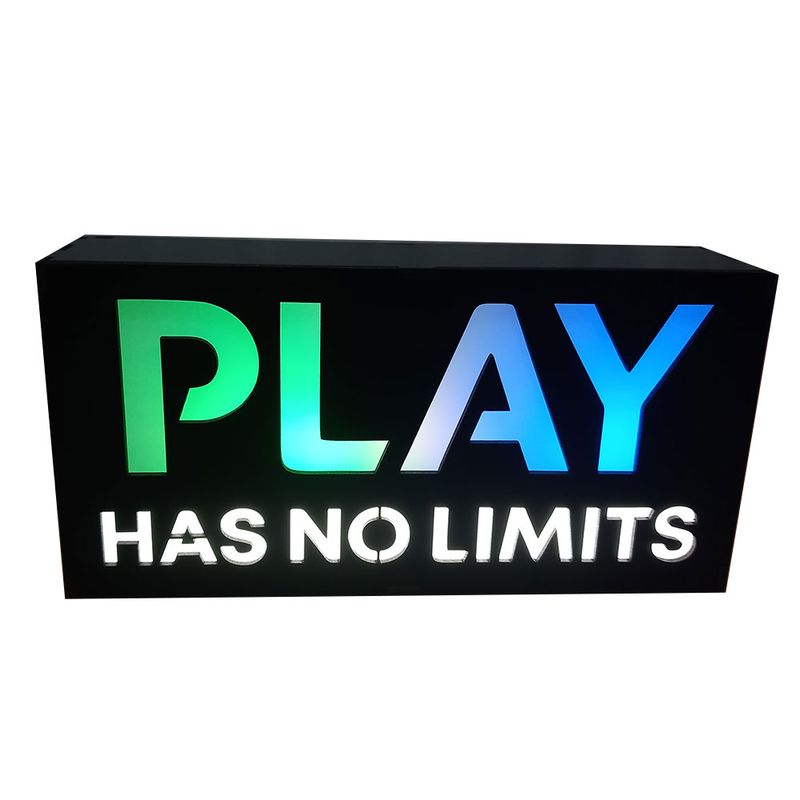 آیکون لایت طرح play has no limits