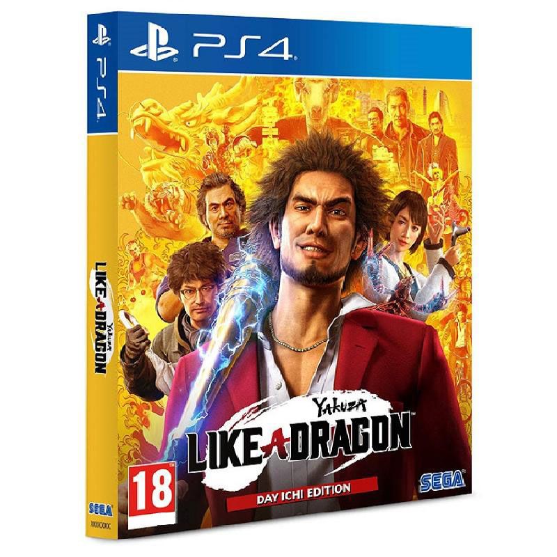 استیل بوک بازی yakuza like a dragon نسخه ِday ichi مخصوص ps4