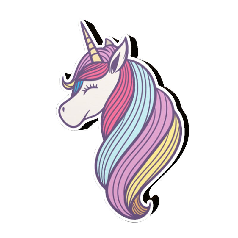 استیکر اسب تک شاخ مدل unicorn 10