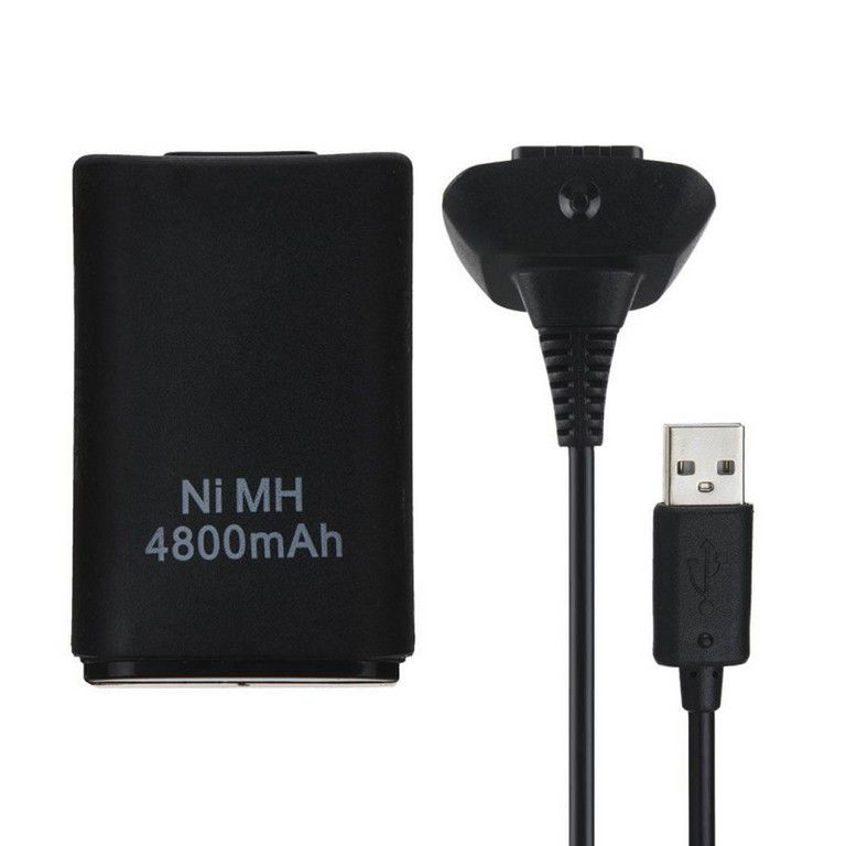 باتری و شارژر دسته بازی ایکس باکس 360 مدل x_plus