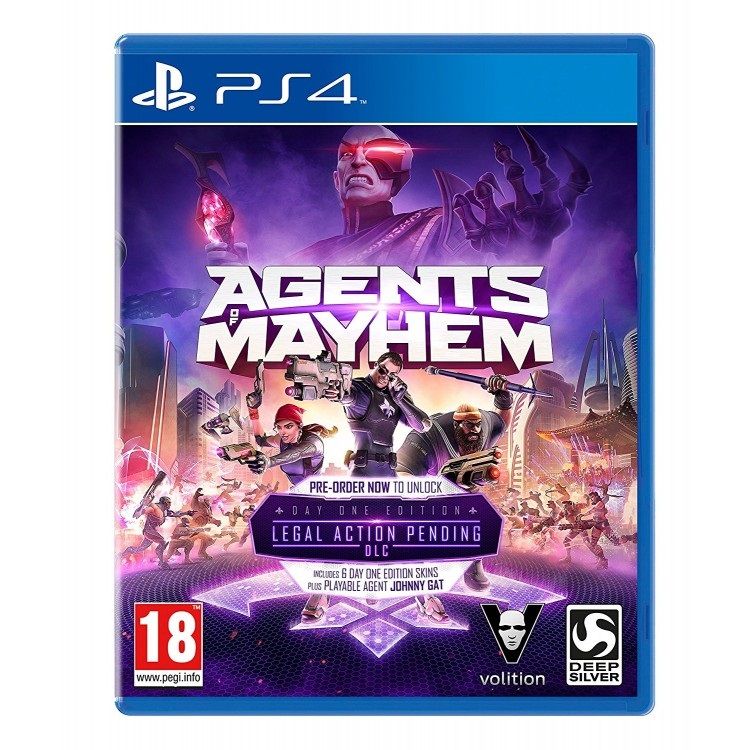 بازی agent mayhem مخصوص ps4