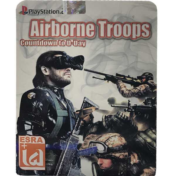 بازی airborne troops countdown to d day مخصوص ps2