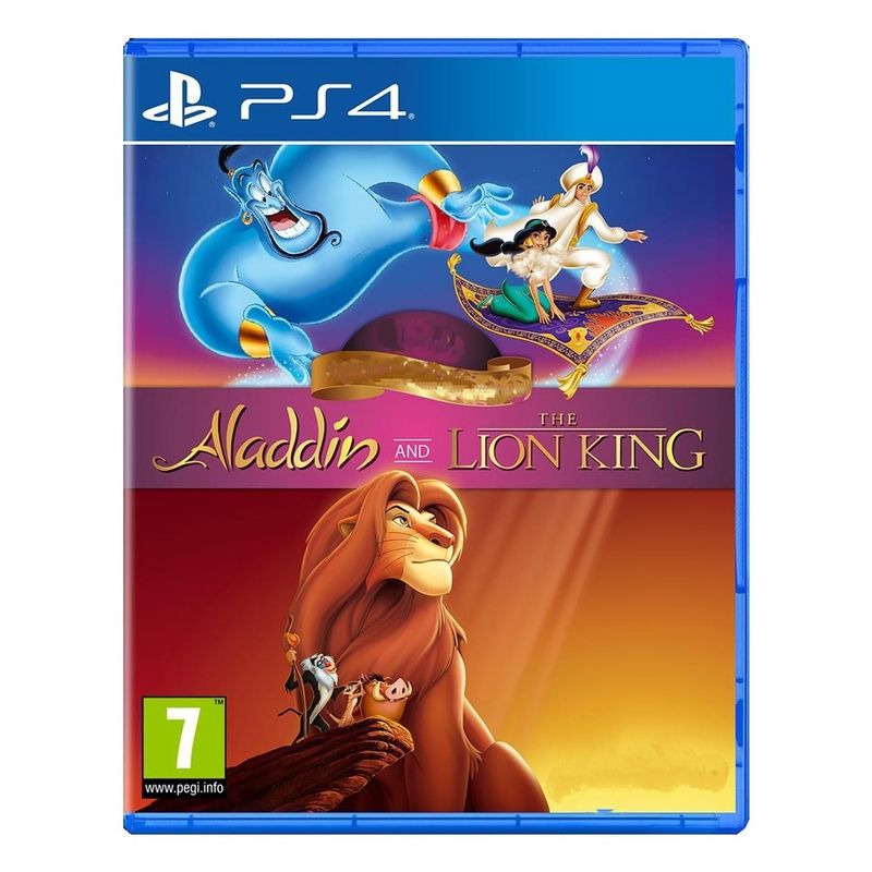 بازی aladdin and lion king مخصوص ps4