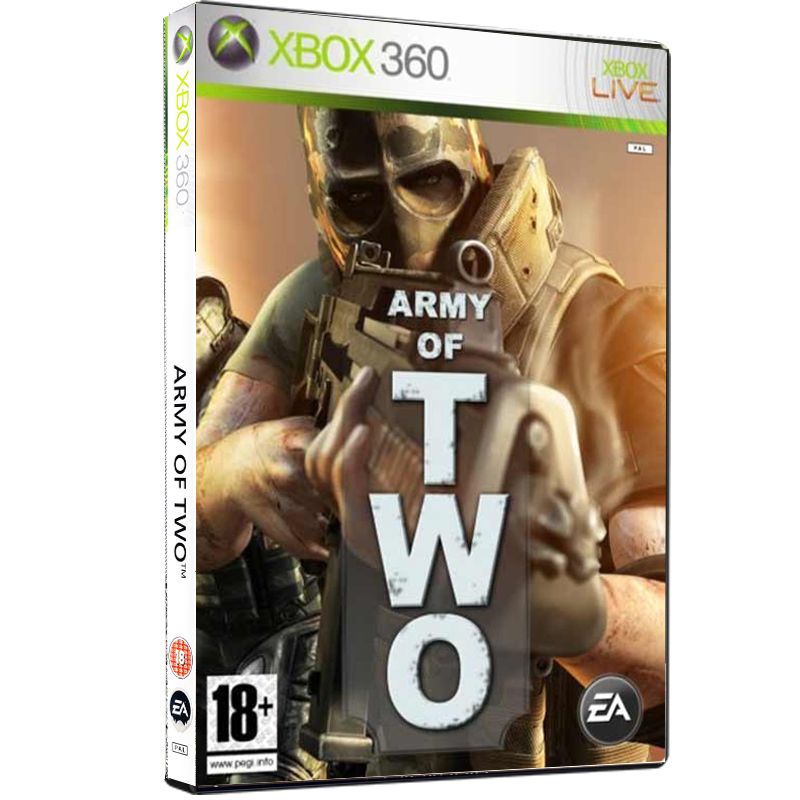 بازی army of two مخصوص xbox 360