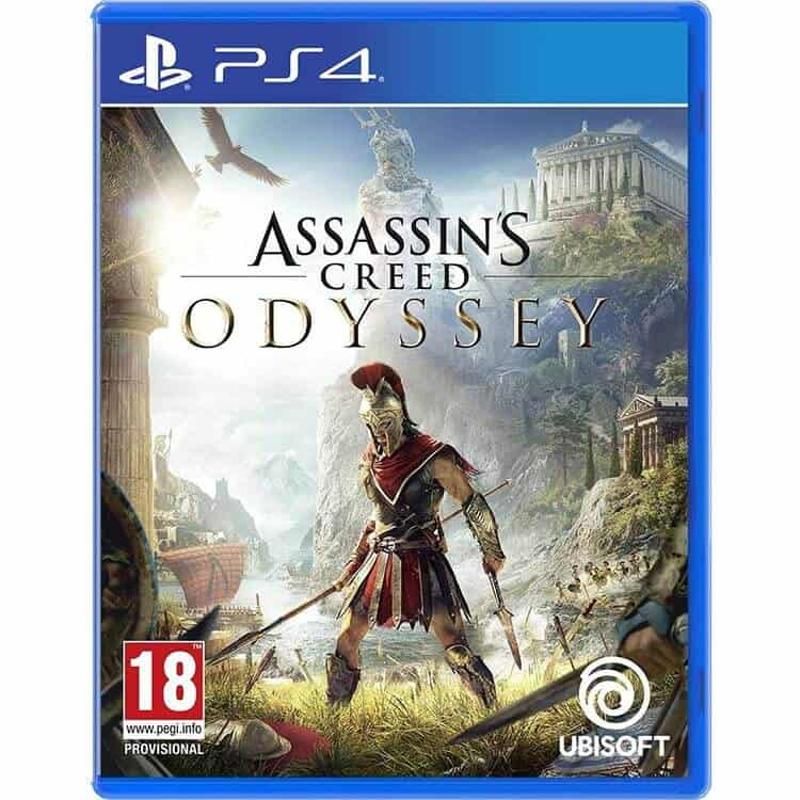 بازی assassins creed odyssey نسخه دیسک بلوری مخصوص ps4