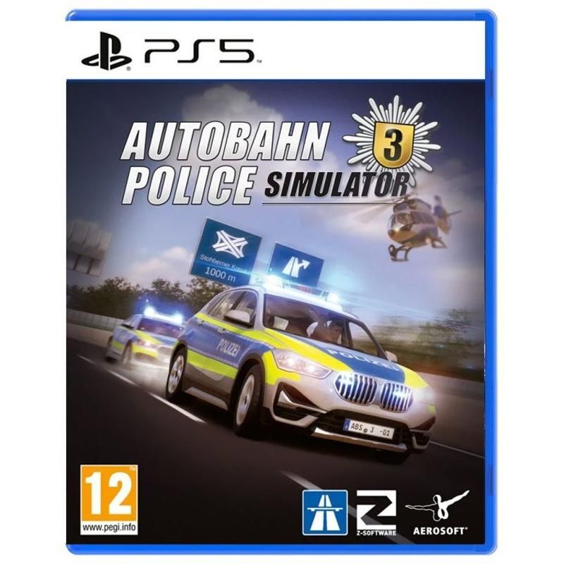بازی autobahn police simulator 3 نسخه استاندارد مخصوص ps5