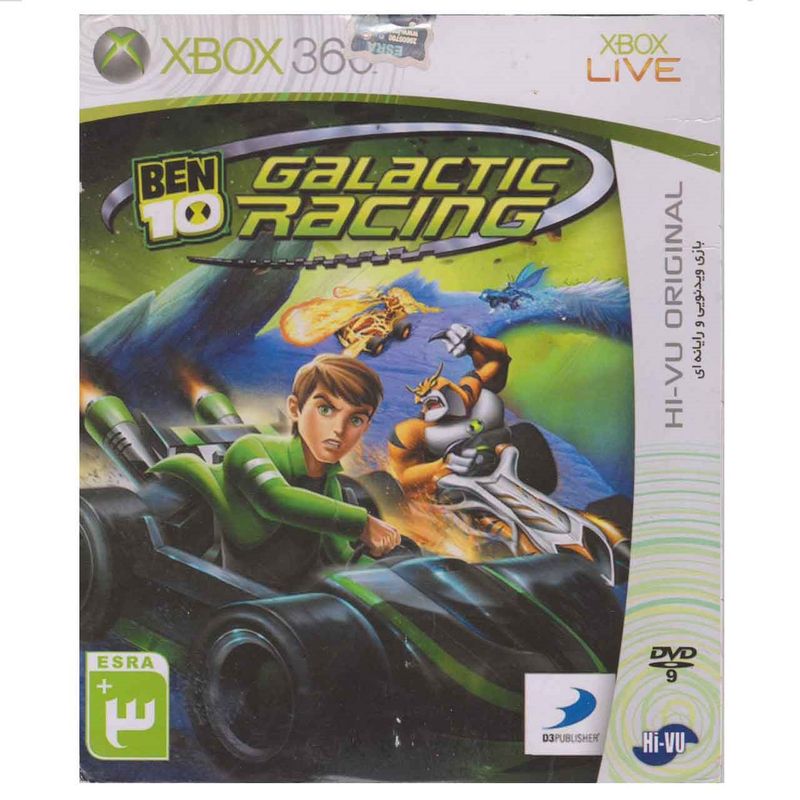 بازی ben 10 galactic racing مخصوص ایکس باکس 360