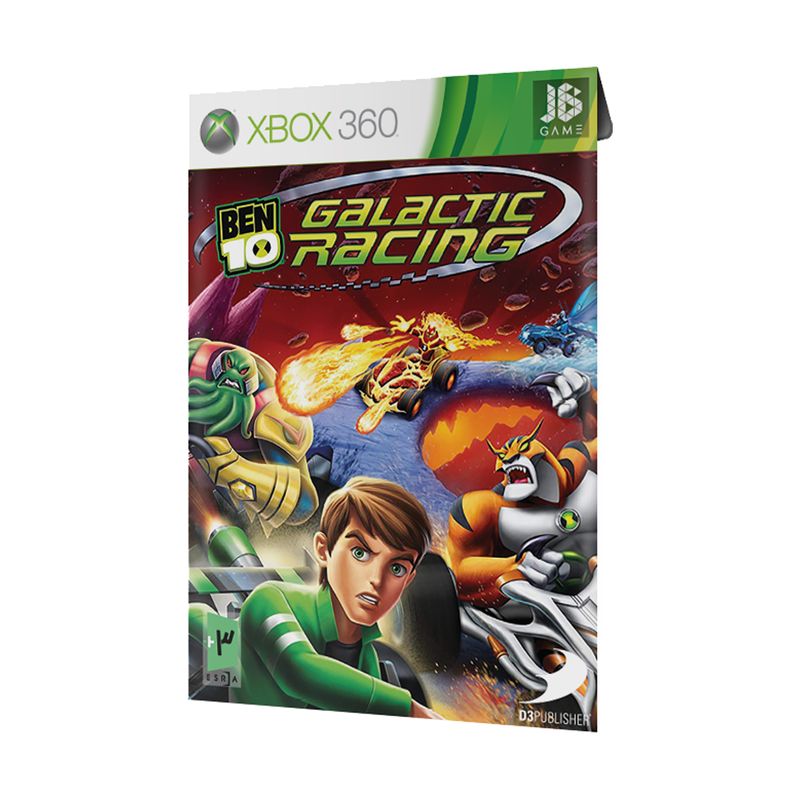 بازی ben10 galactic racing مخصوص xbox 360 نشر جی بی تیم