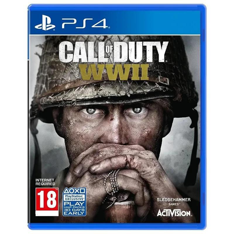 بازی call of duty: wwii نسخه دیسک بلوری مخصوص ps4