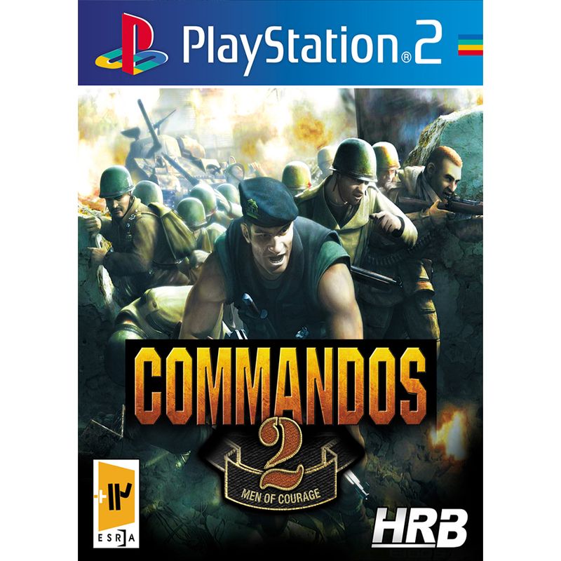 بازی commandos 2: men of courage مخصوص ps2