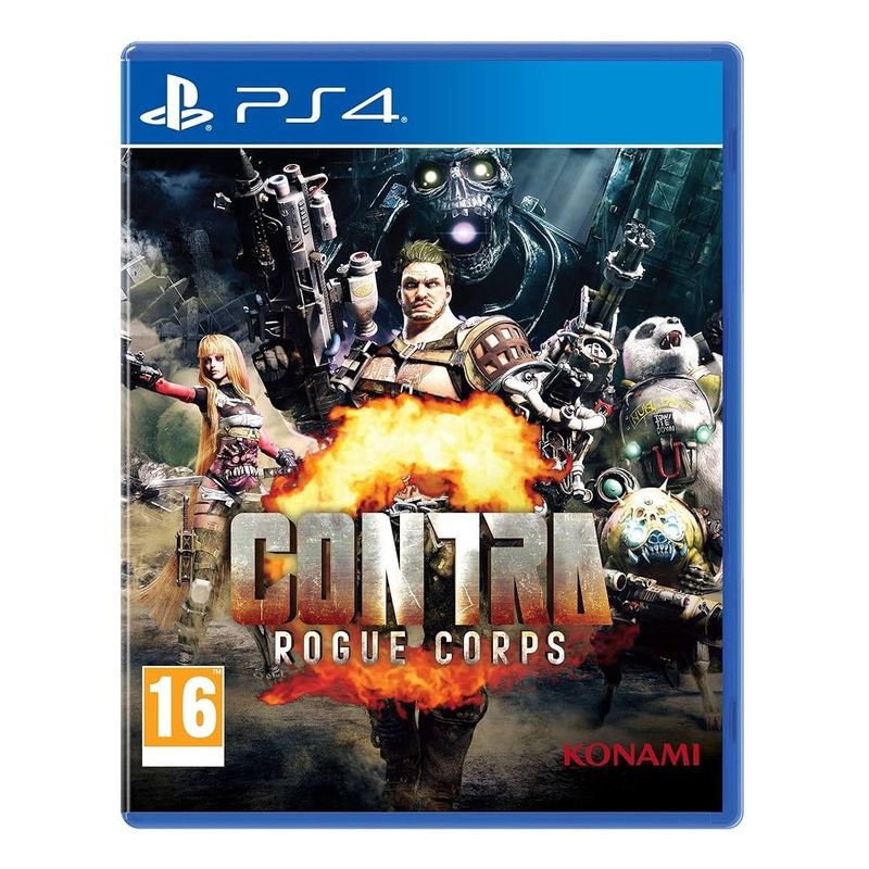 بازی contra rogue corps مخصوص ps4