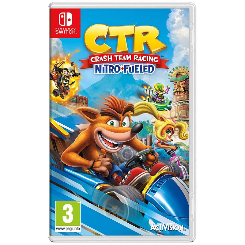 بازی crash team racing nitro fueled مخصوص nintendo switch