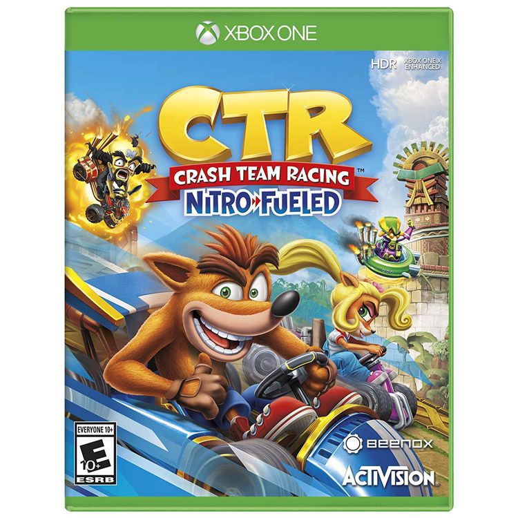 بازی crash team racing nitro fueled مخصوص xbox 1