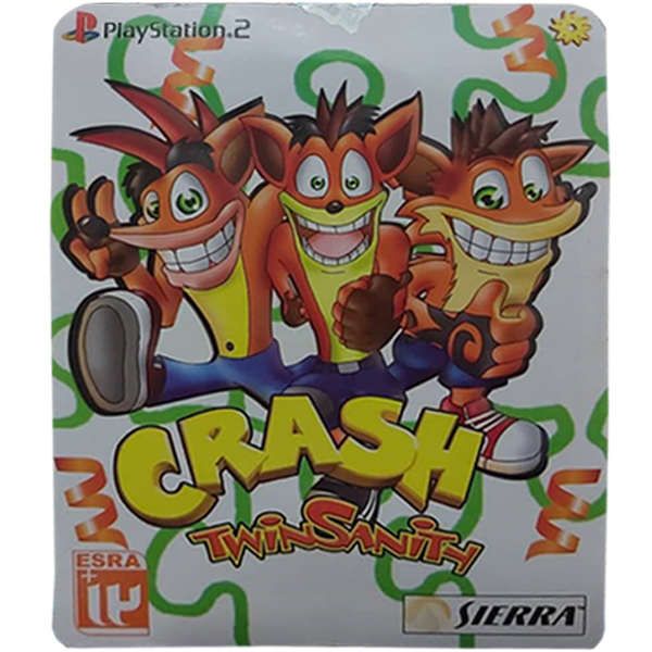 بازی crash twin sanitt مخصوص ps2