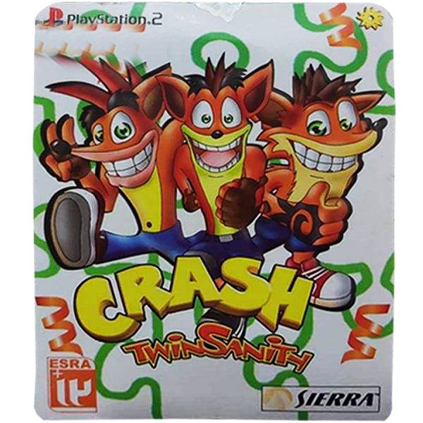 بازی crash twinsanith مخصوص ps2