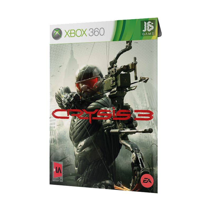 بازی crysis3 مخصوص xbox 360 نشر جی بی تیم
