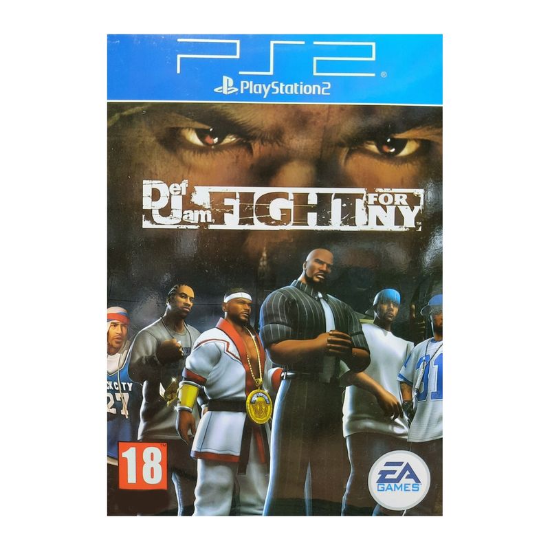 بازی def jam fight مخصوص ps2