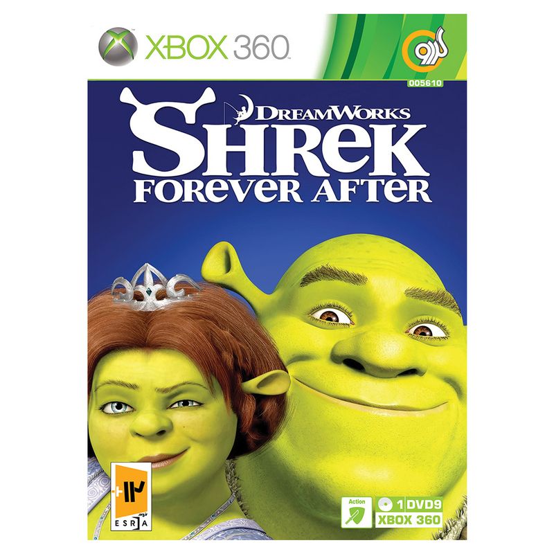 بازی dreamworks shrek forever after مخصوص xbox 360 نشر گردو