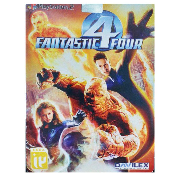 بازی fantastic four مخصوص ps2