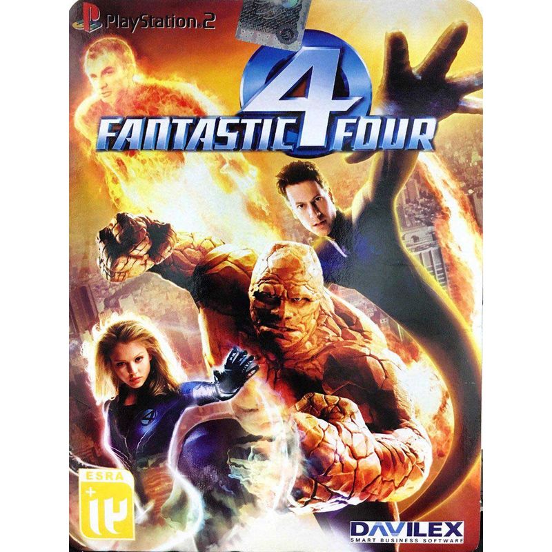بازی fantastic four مخصوص پلی استیشن 2